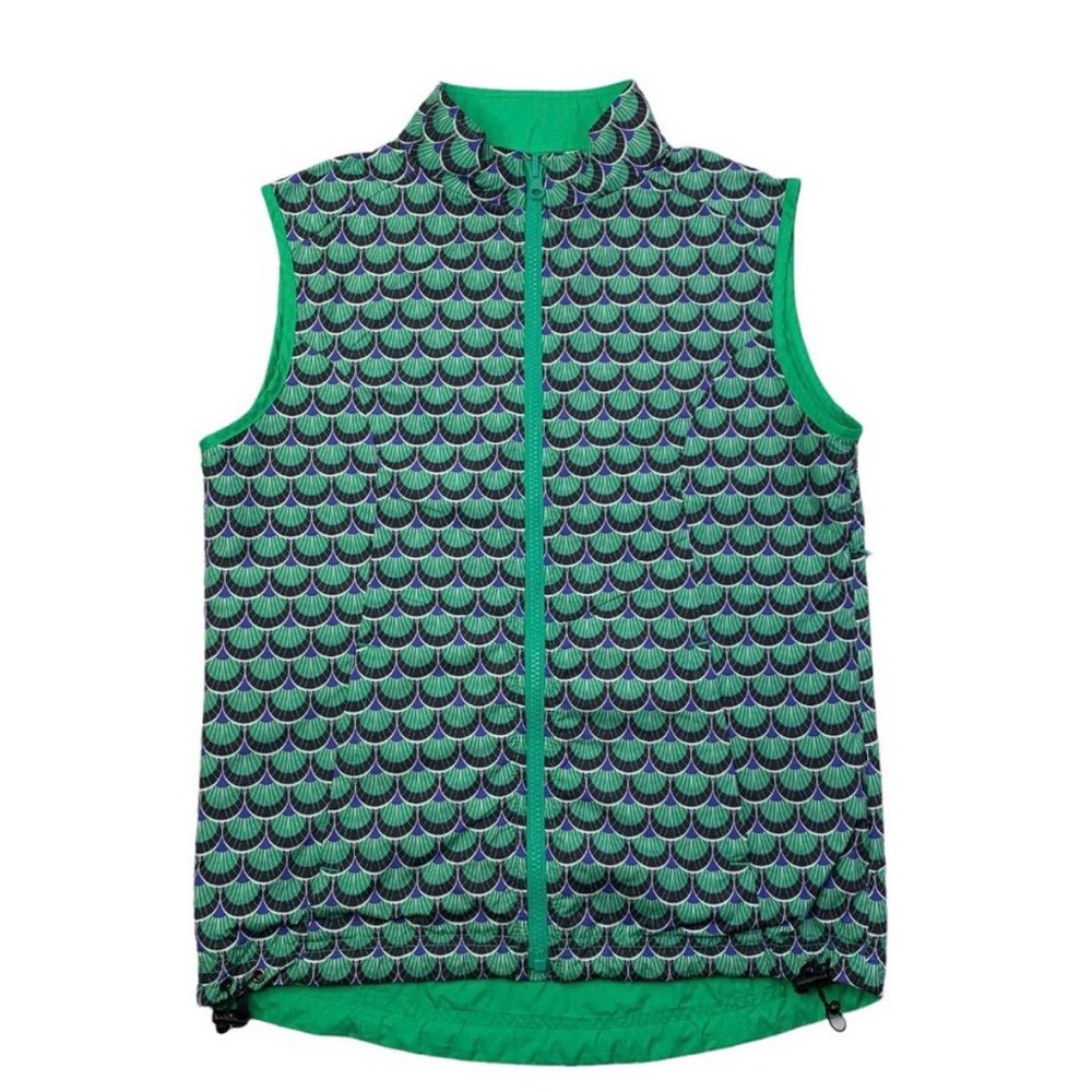Peter Millar Women’s Mermaid scales Reversible Golf Vest, S